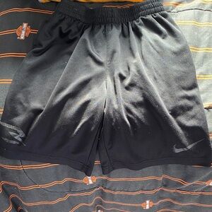 Nike Kids Black Athletic Shorts